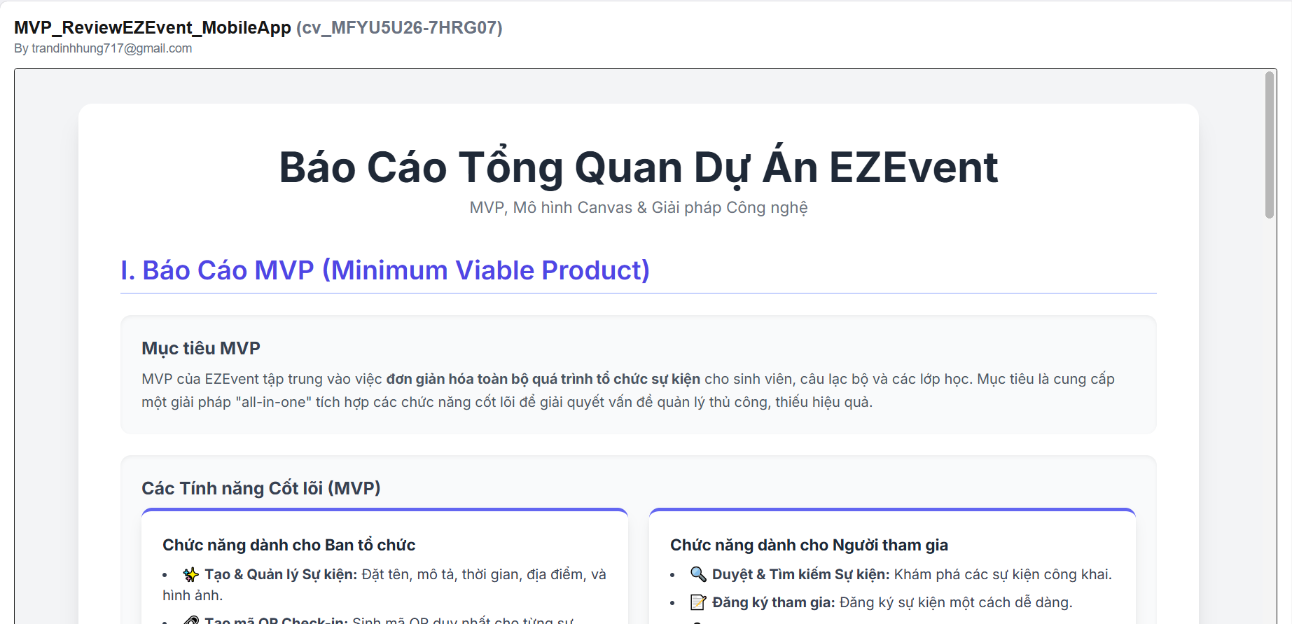 AI EZEvent Management